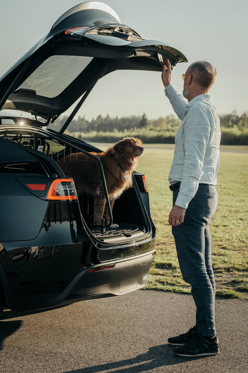 Guide: Hund i Tesla Model Y - Dog Mode – Hamphi Sverige