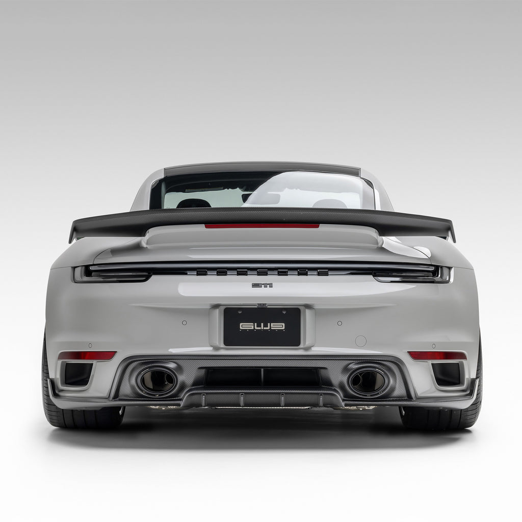 Porsche 992 Turbo S Aero Rear Diffuser - Vorsteiner Wheels Wheels