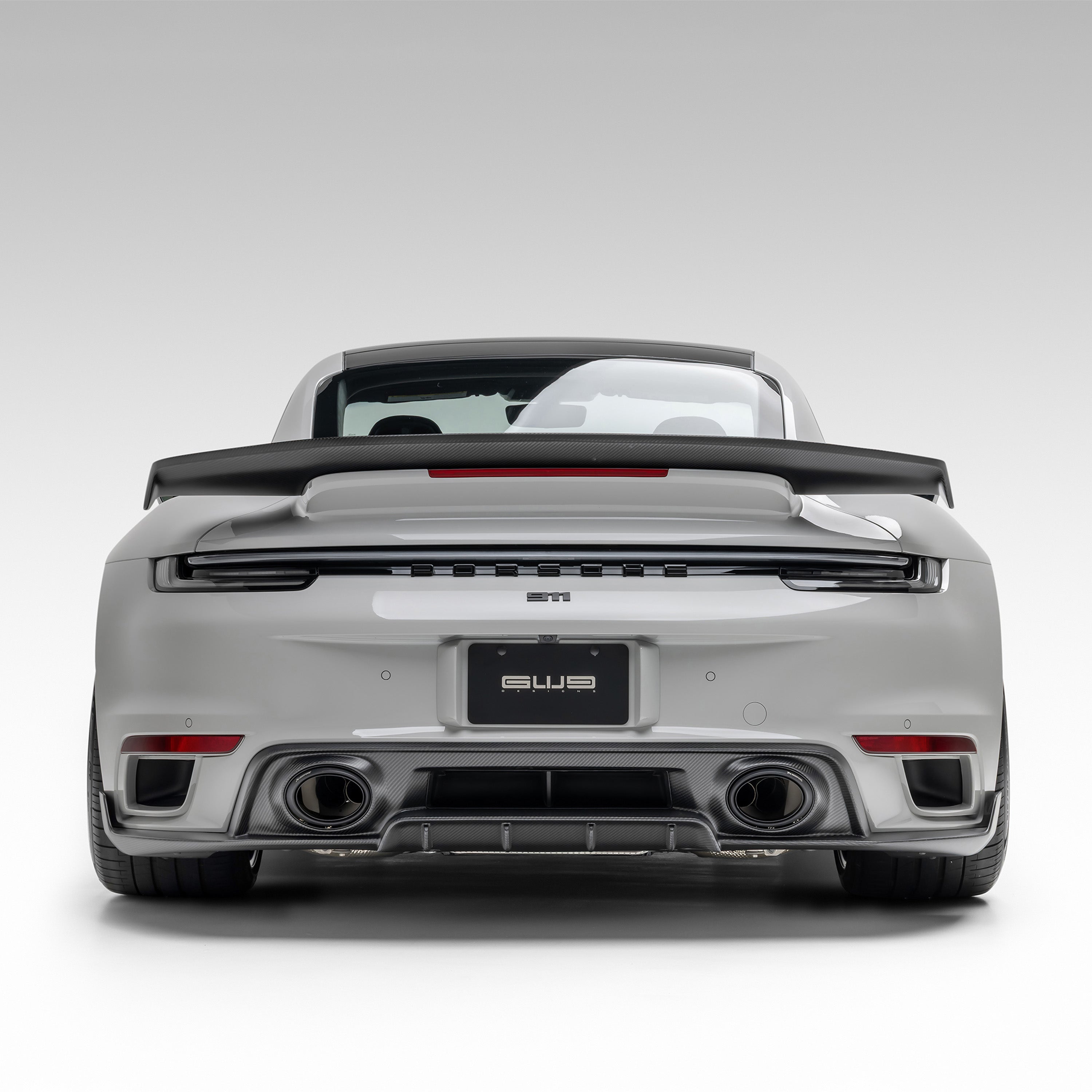Porsche 992 Turbo S Aero Rear Diffuser - Vorsteiner Wheels Wheels