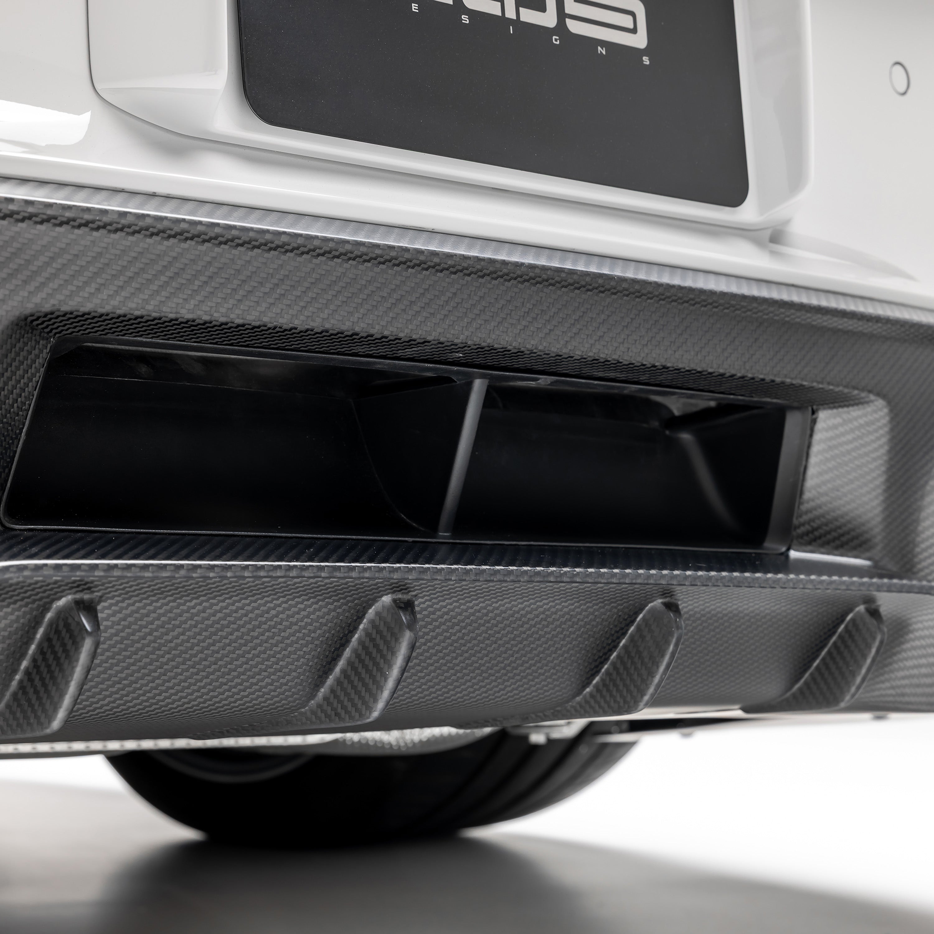 Porsche 992 Turbo S Aero Rear Diffuser - Vorsteiner Wheels Wheels