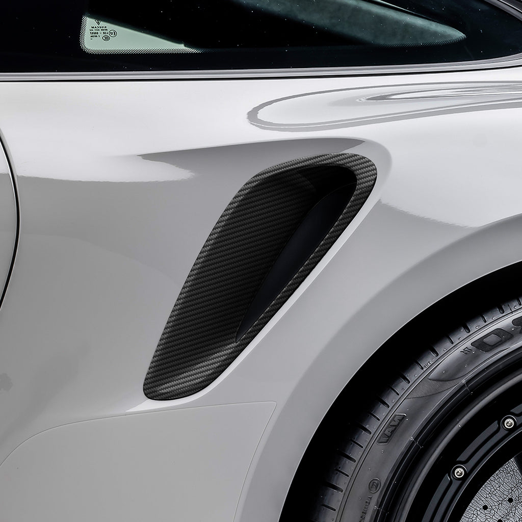 Porsche 992 Turbo S Aero Side Intake Trim - Vorsteiner Wheels Wheels