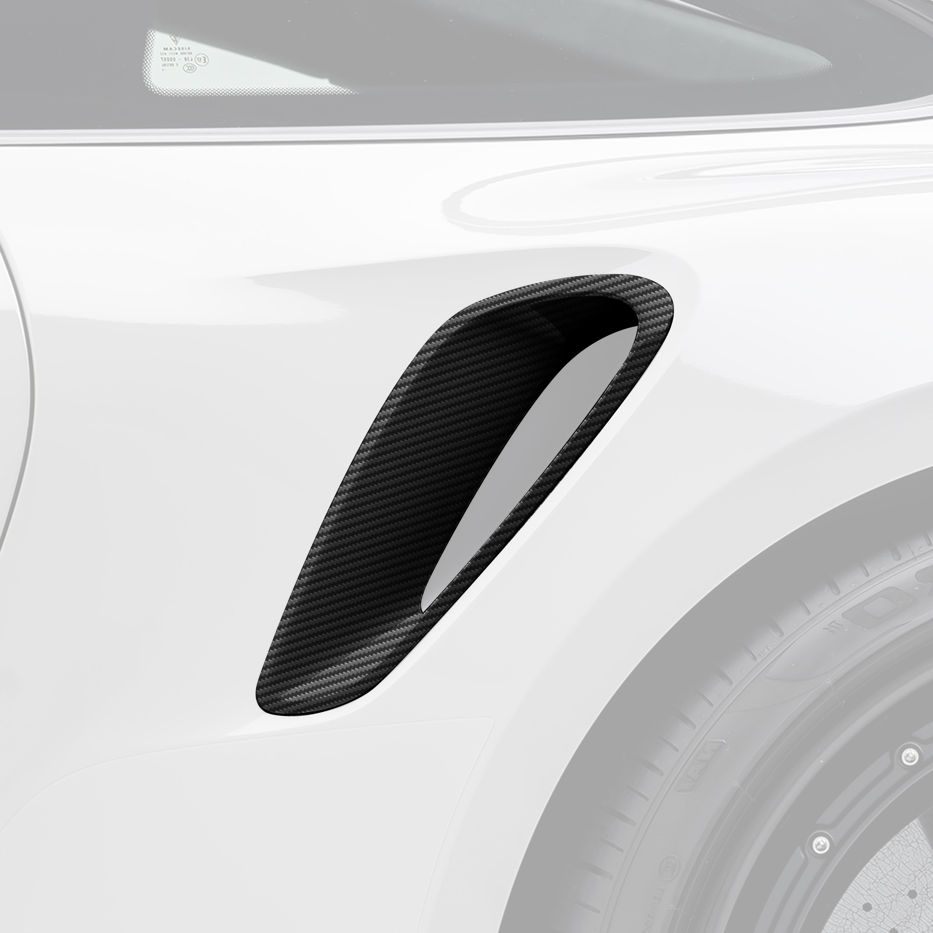 Porsche 992 Turbo S Aero Side Intake Trim - Vorsteiner Wheels Wheels