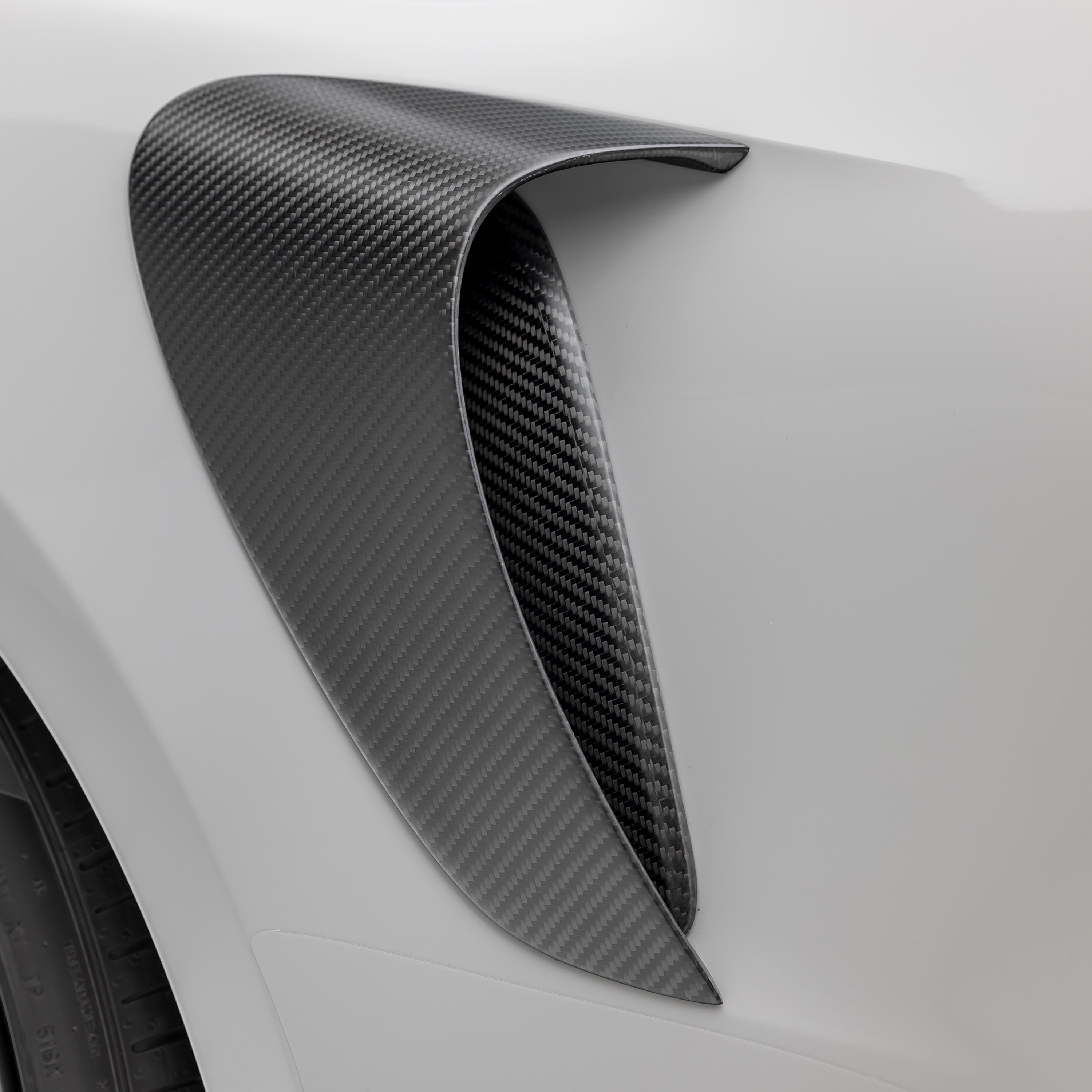 Porsche 992 Turbo S Aero Side Intake Scoop - Vorsteiner Wheels Wheels