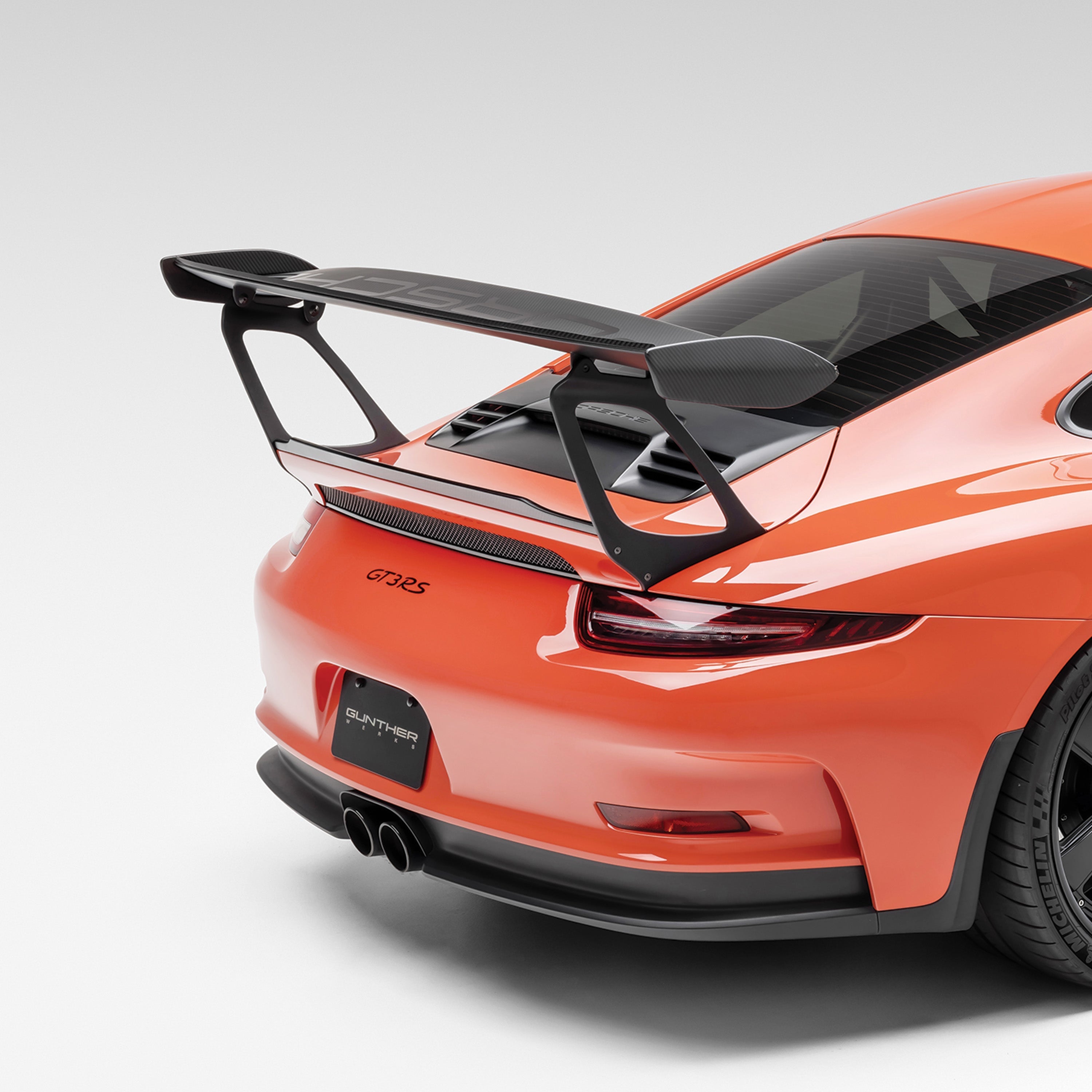 Porsche 991.1 911 GT3RS Extended Wing Risers - Vorsteiner Wheels Wheels