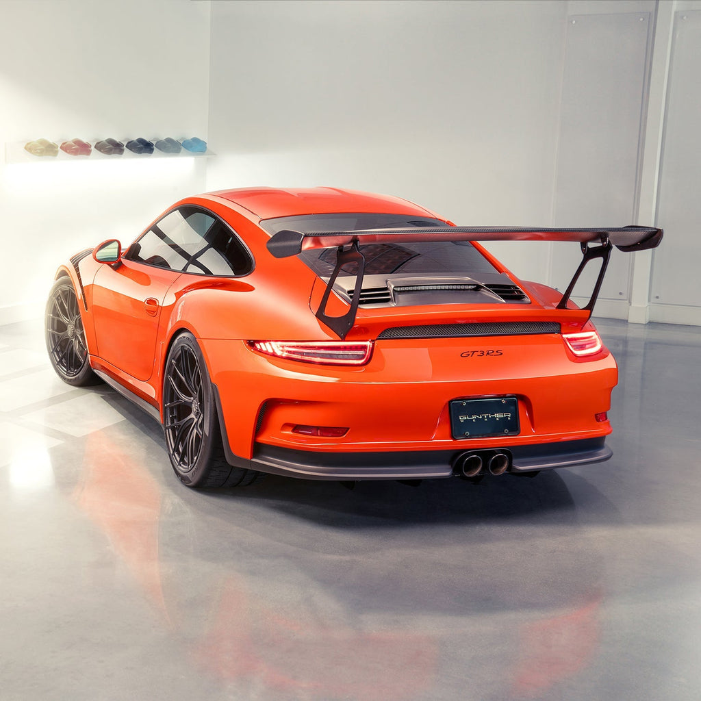 Porsche 991.1 911 GT3RS Extended Wing Risers - Vorsteiner Wheels Wheels