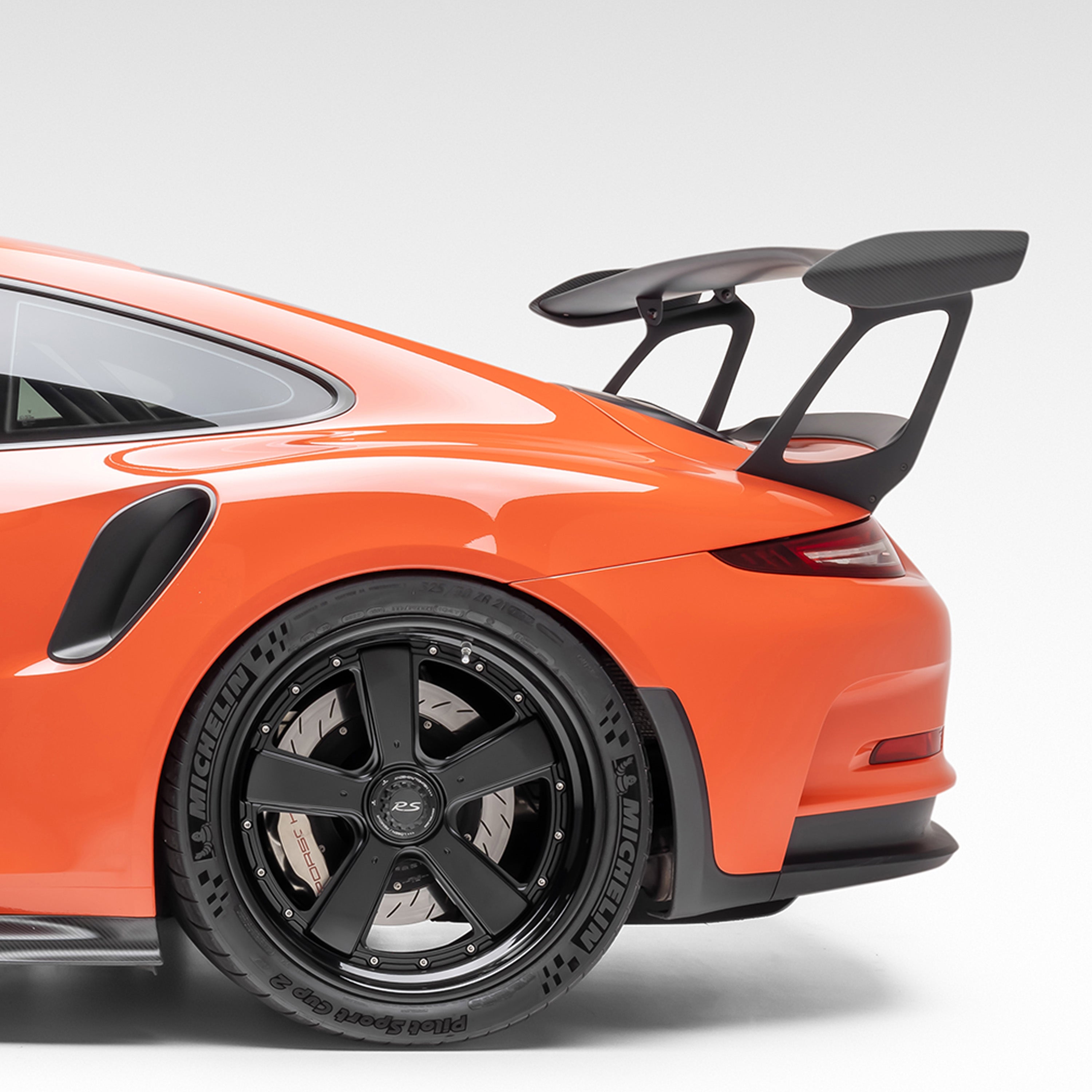 Porsche 991.1 911 GT3RS Extended Wing Risers - Vorsteiner Wheels Wheels