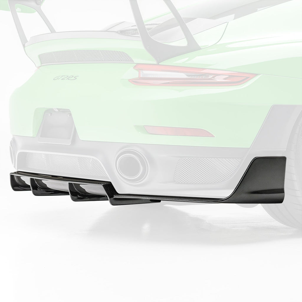 Porsche 991.2 911 GT2RS EVO Aero Rear Diffuser - Vorsteiner Wheels Wheels