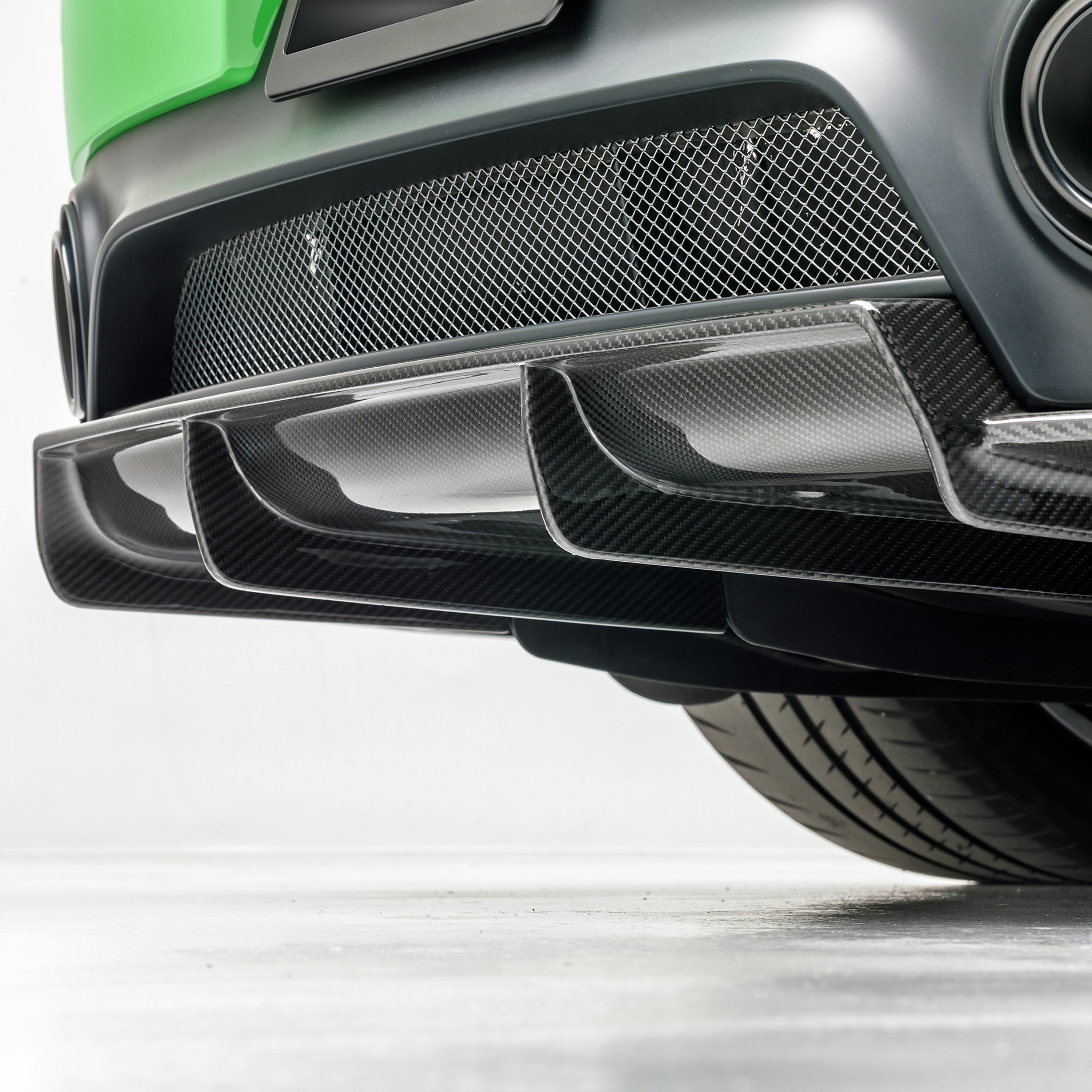 Porsche 991.2 911 GT2RS EVO Aero Rear Diffuser - Vorsteiner Wheels Wheels
