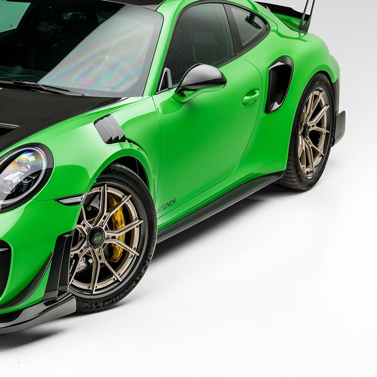 Porsche 991.2 911 GT2RS Aero Side Skirts - Vorsteiner Wheels Wheels