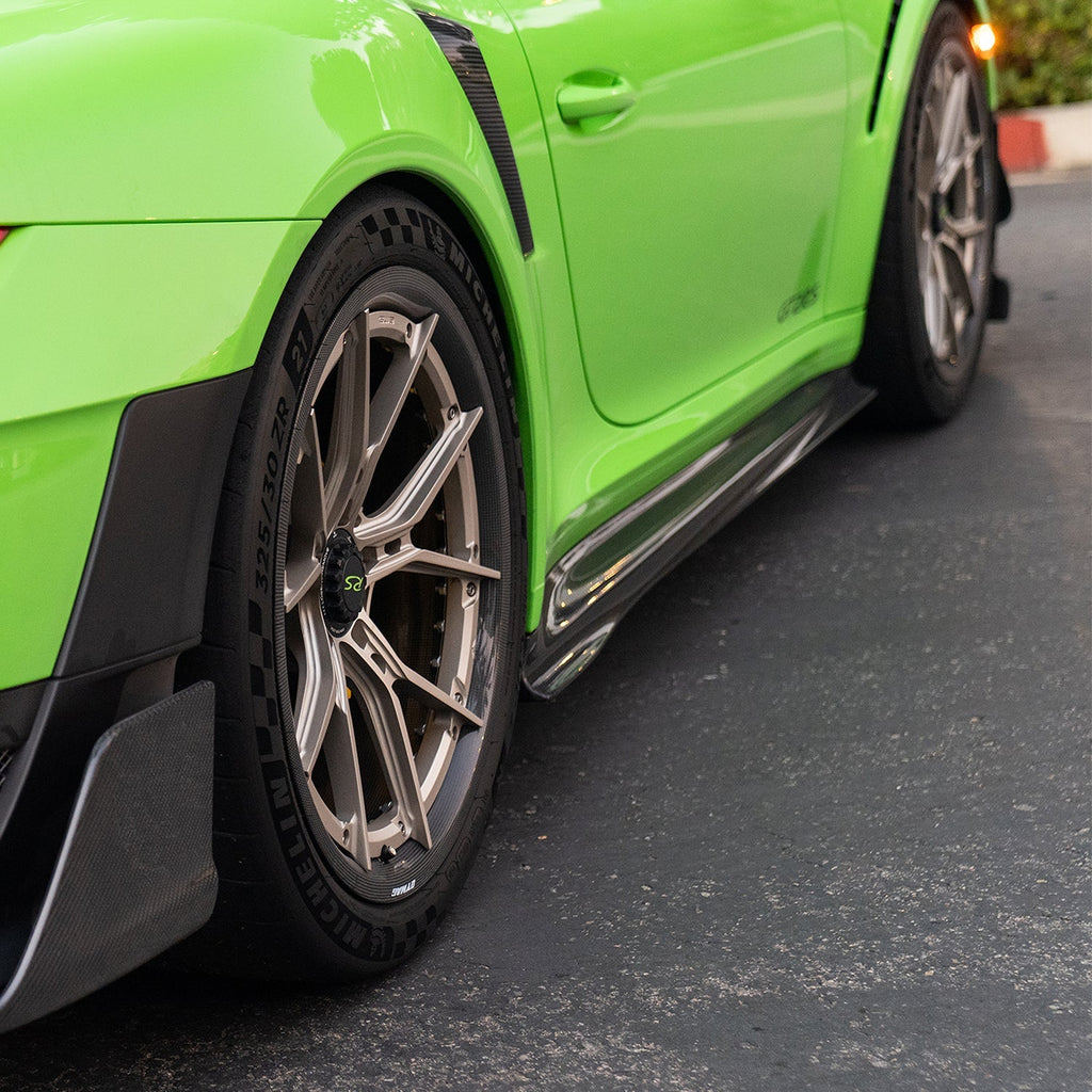 Porsche 991.2 911 GT2RS Aero Side Skirts - Vorsteiner Wheels Wheels