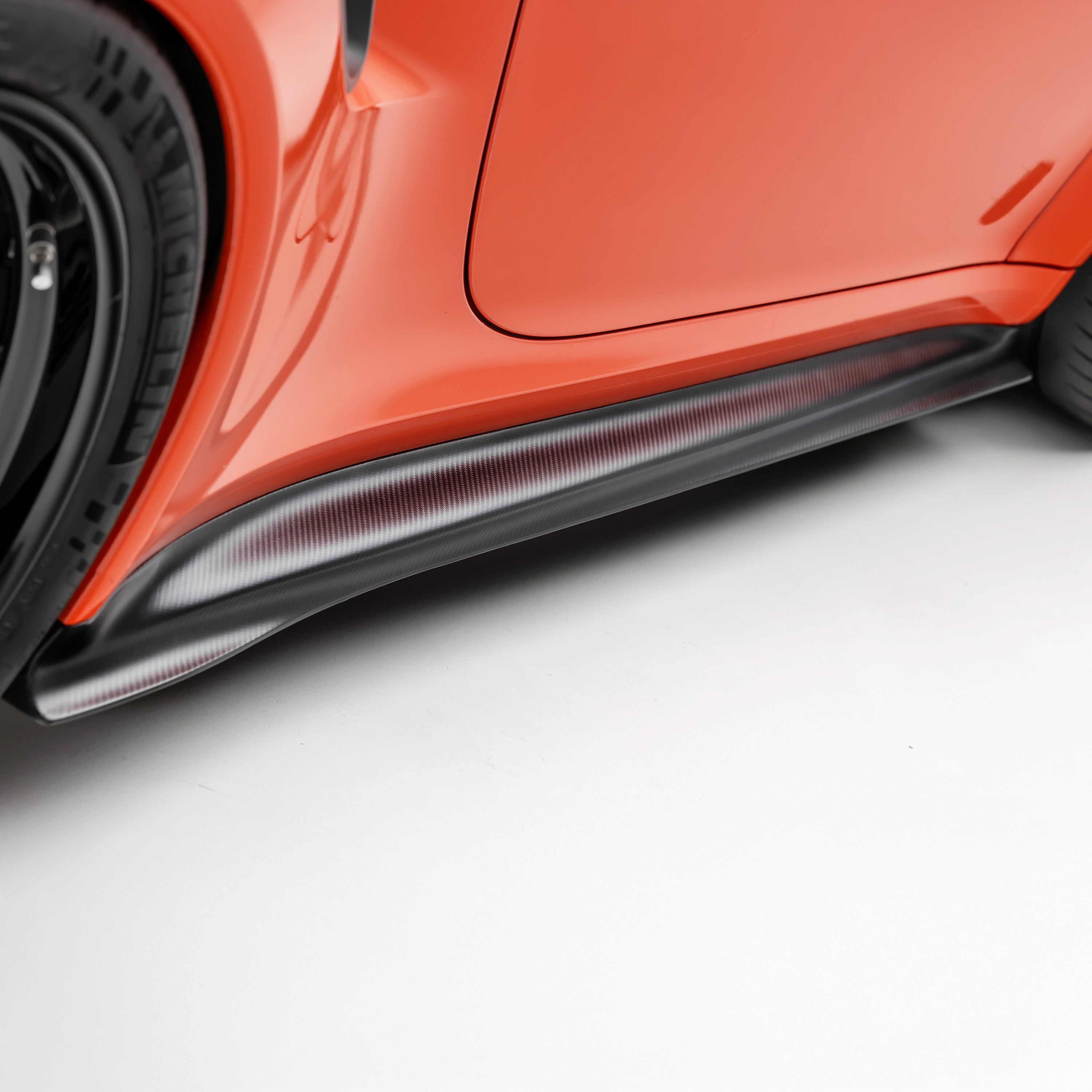 Porsche 991.1 911 GT3RS Aero Side Skirts - Vorsteiner Wheels Wheels