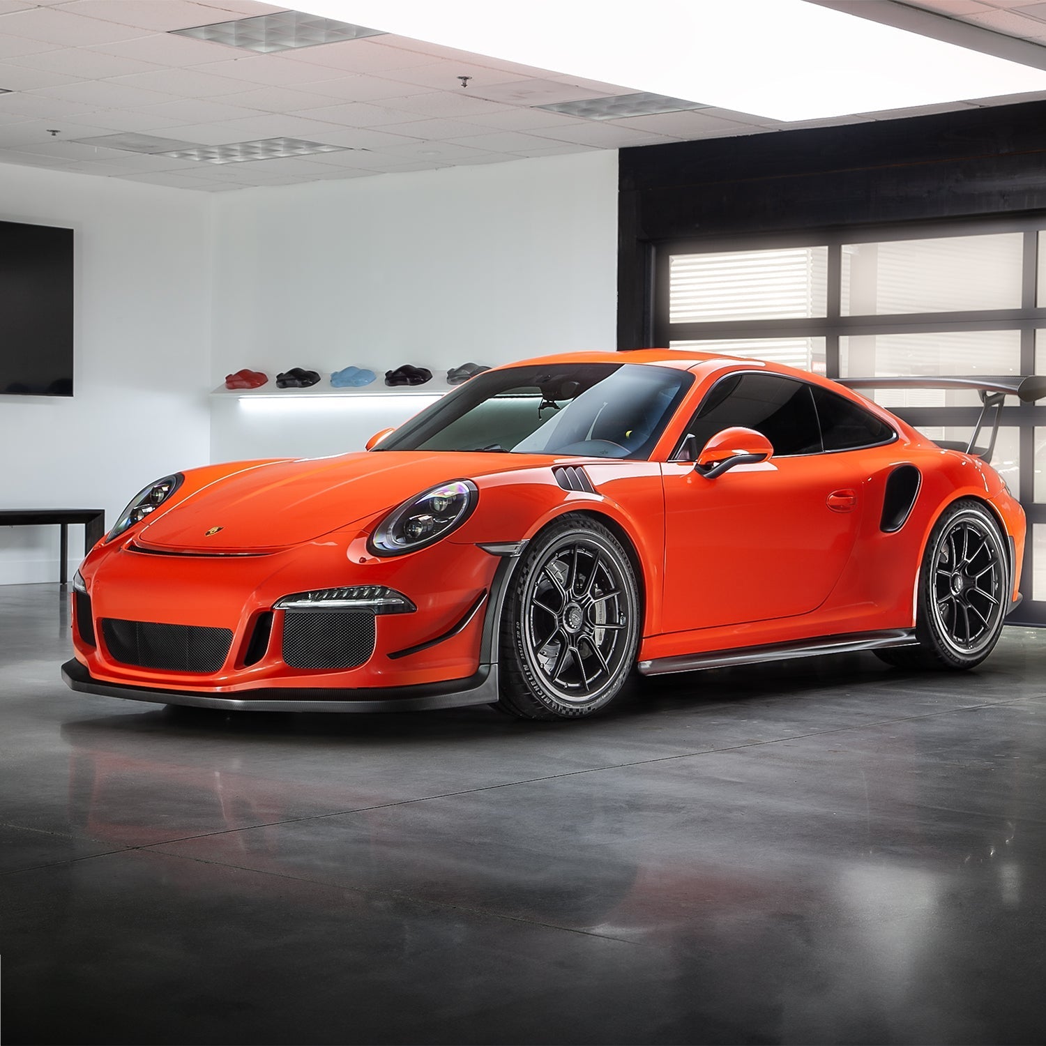 Porsche 991.1 911 GT3RS Aero Side Skirts - Vorsteiner Wheels Wheels