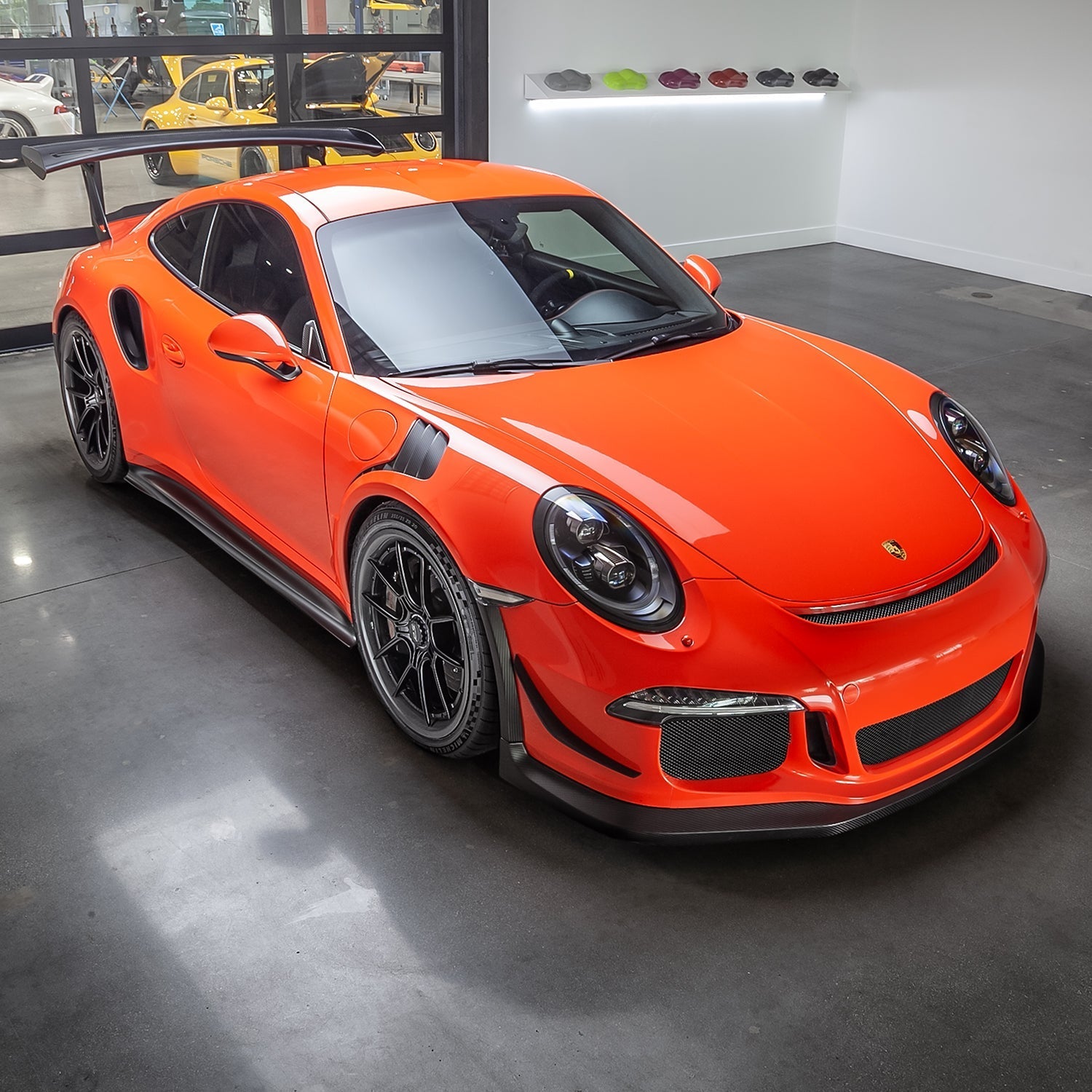 Porsche 991.1 911 GT3RS Aero Side Skirts - Vorsteiner Wheels Wheels