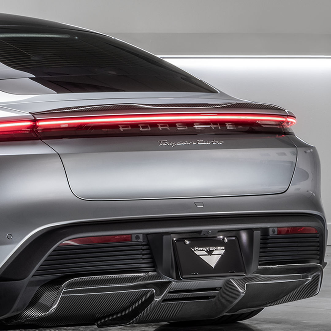 Porsche Taycan Turbo/Turbo S Decklid Spoiler - Vorsteiner Wheels Wheels  -  - [tags]
