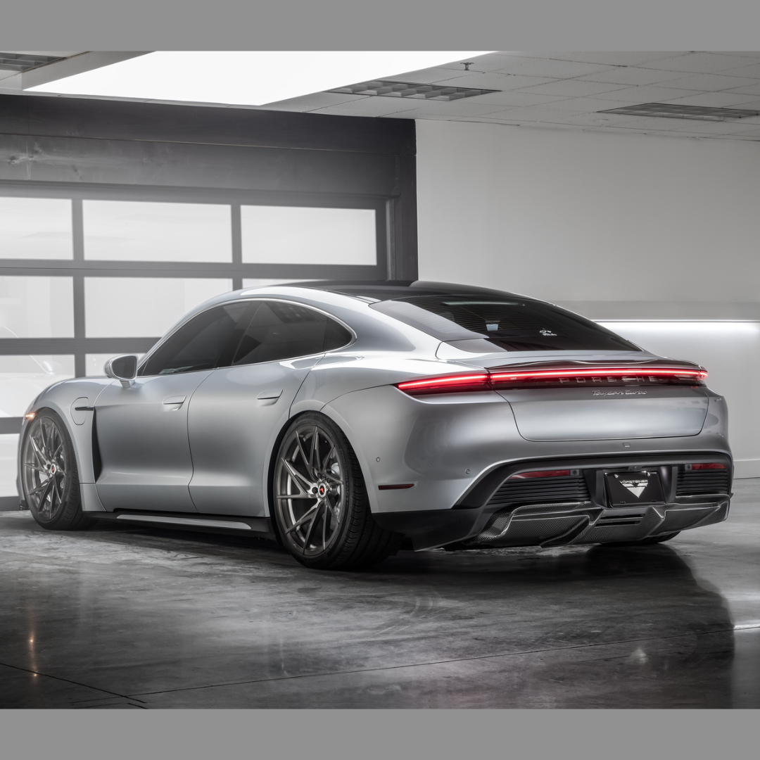 Porsche Taycan Turbo/Turbo S Decklid Spoiler - Vorsteiner Wheels Wheels  -  - [tags]