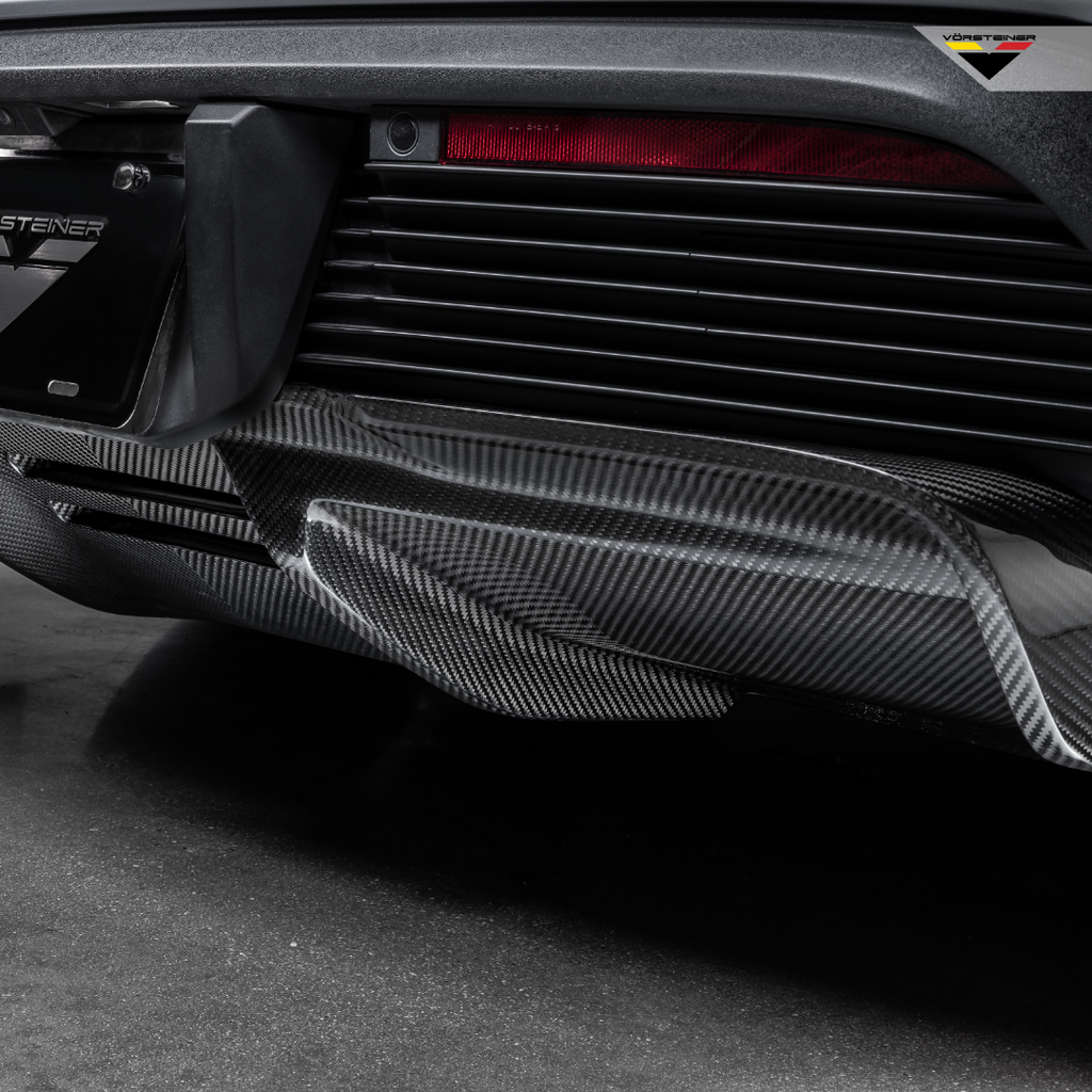 Porsche Taycan Turbo/Turbo S Gw9 Rear Diffuser - Vorsteiner Wheels Wheels  -  - [tags]