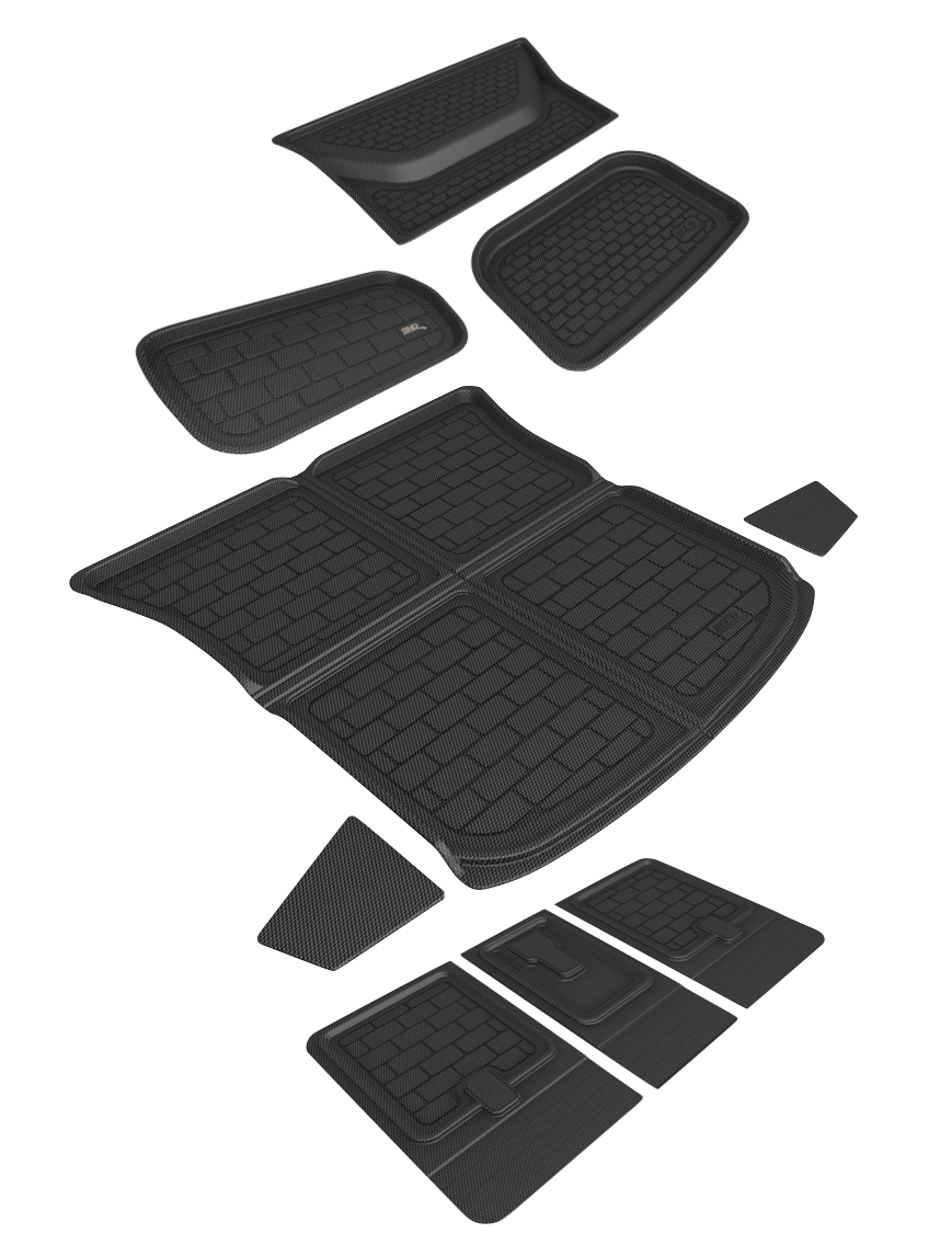 3D Maxpider - Model Y large package + luggage compartment