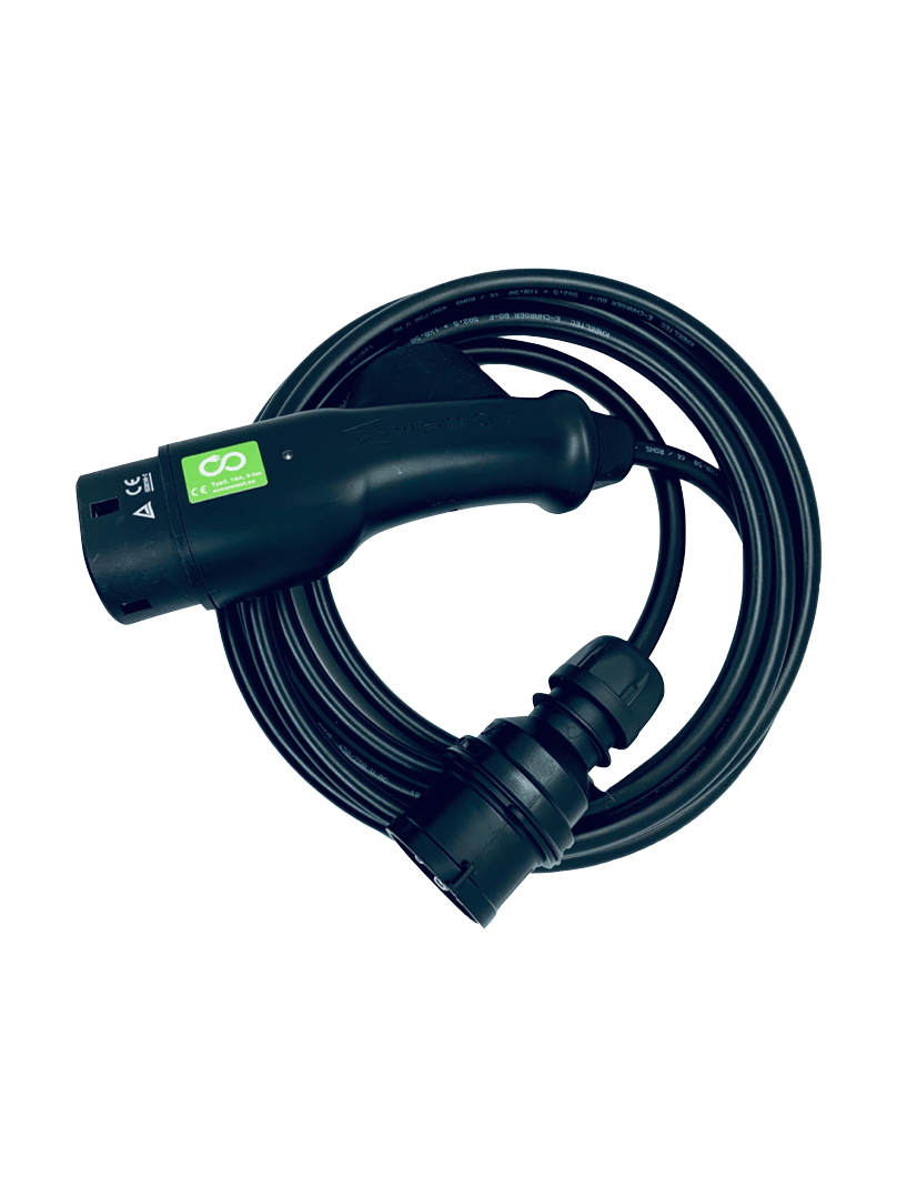 Metron Laddkabel Typ 2 CEE 3-fas