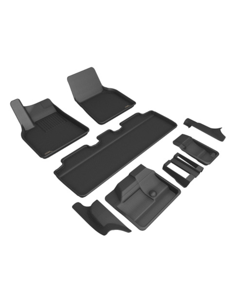 3D Maxpider Gummimattor Tesla Model Y 7-sits