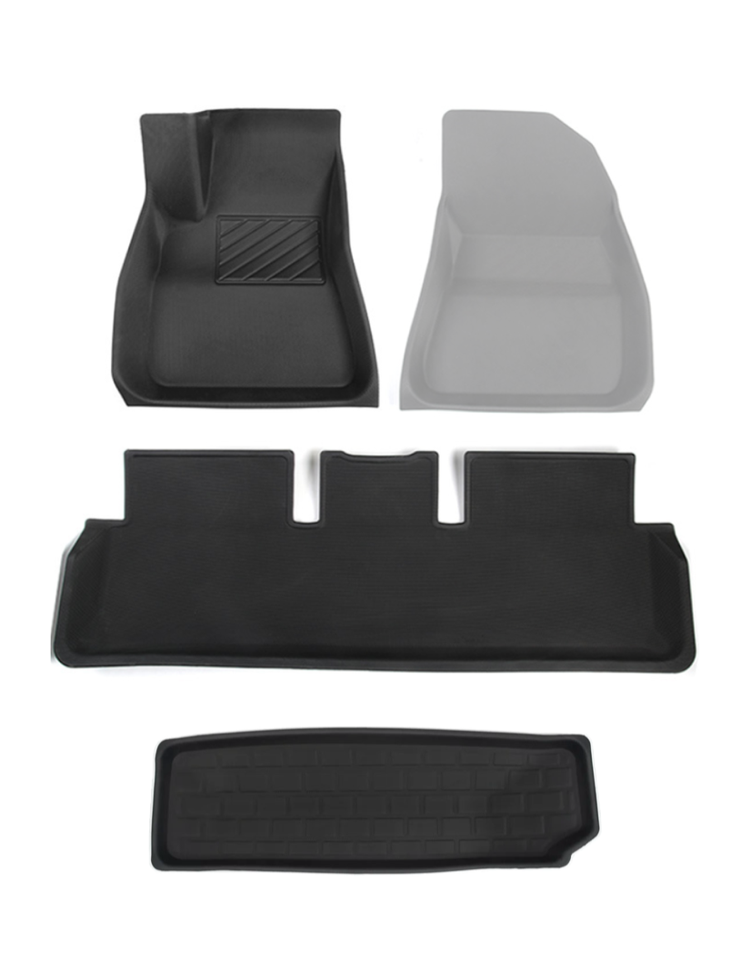 Gummimattor XPE Tesla Model S - FYND