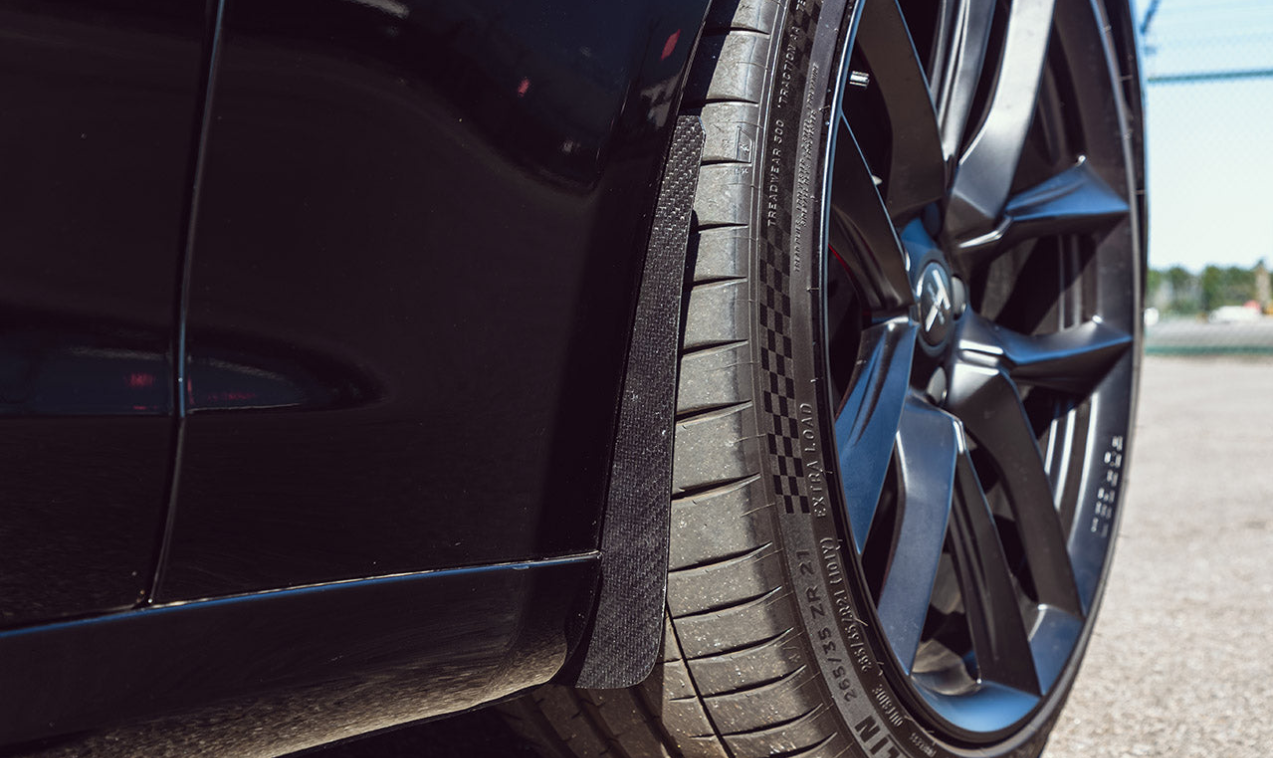 Stänkskydd Kolfiber Tesla Model S