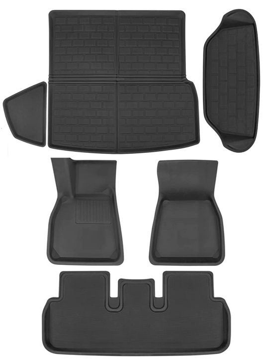 Model S 2021+ Rubber mats small pack XPE
