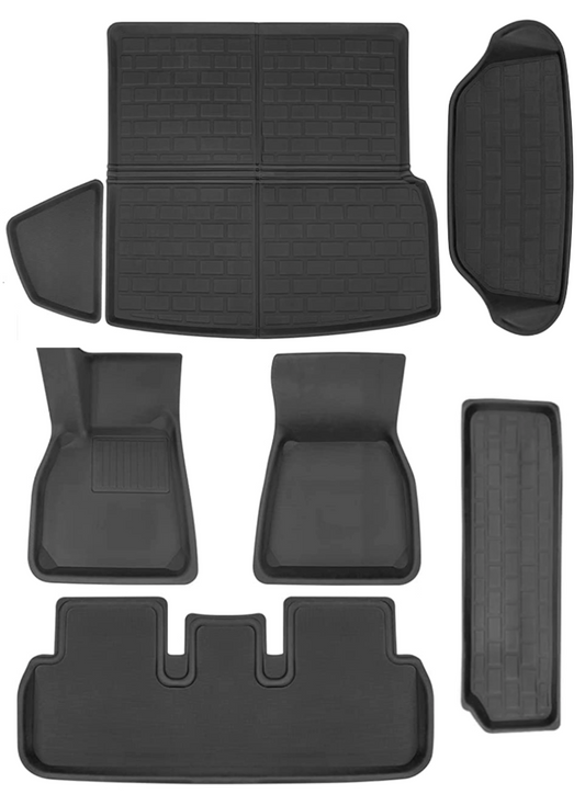 Model S 2021+ Rubber mats large package XPE