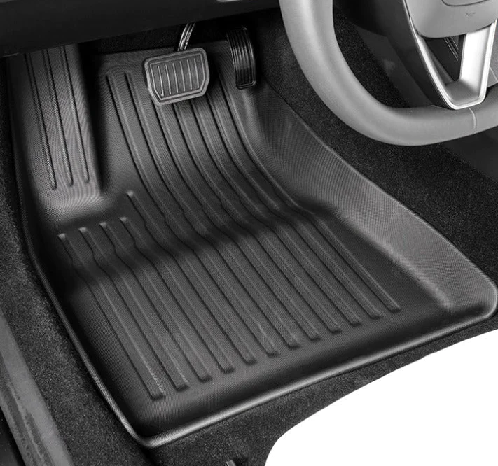 TPE + XPE Gummimattor Tesla Model 3 Highland - Paket L