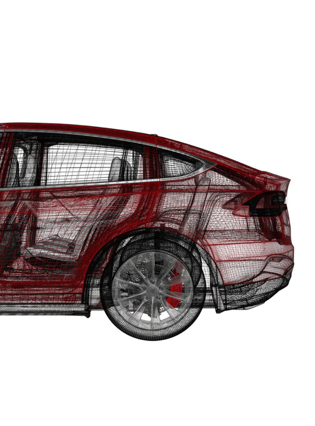 Fotsensor Trunk Amptech Tesla Model X