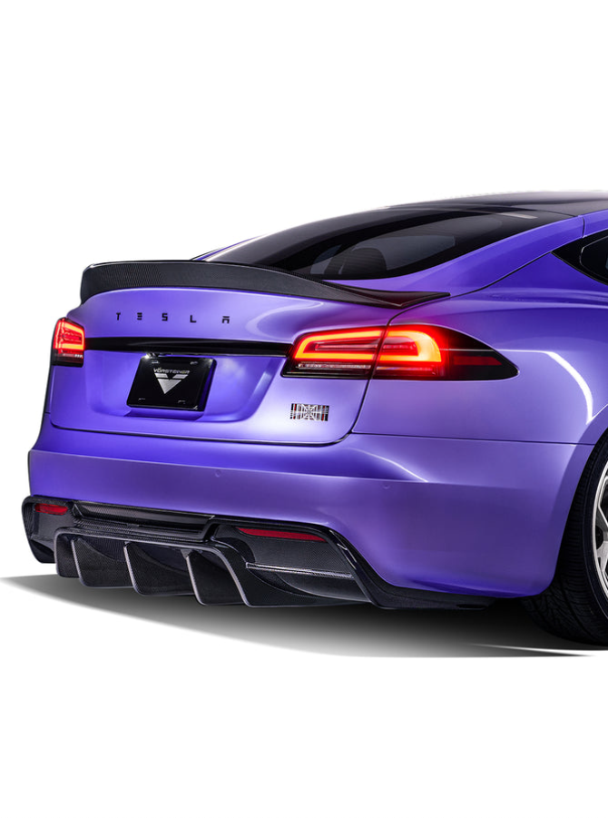 Tesla Aero Decklid Spoiler Vorsteiner Model S 2021+