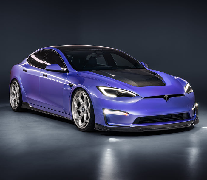 Tesla Aero Side Skirts Vorsteiner Model S 2021+