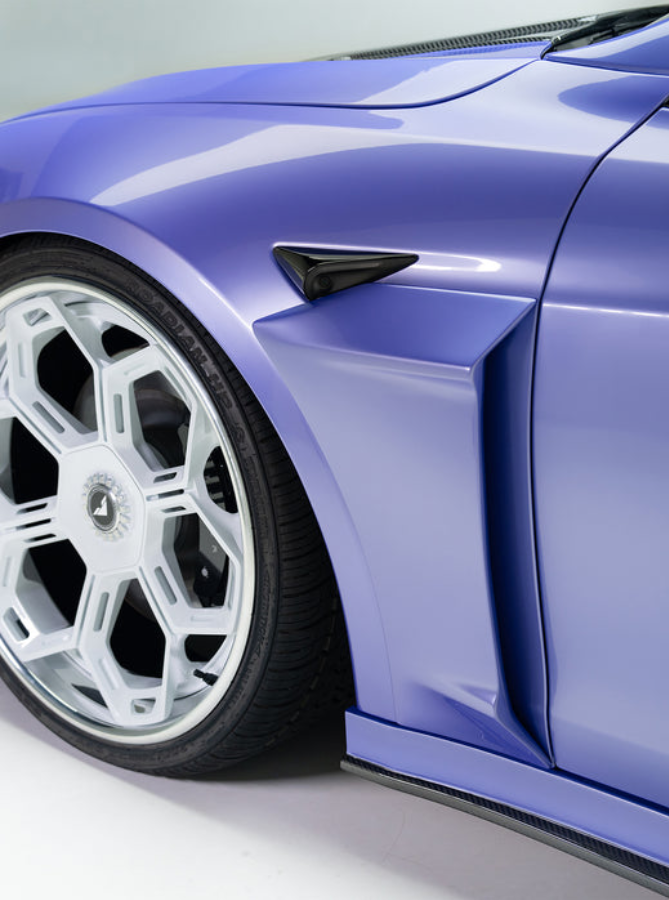 Tesla Add-On Aero Fenders Vorsteiner Model S 2021+