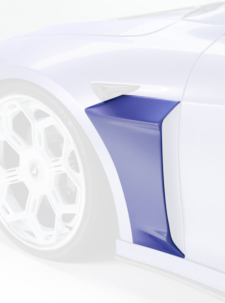 Tesla Add-On Aero Fenders Vorsteiner Model S 2021+.