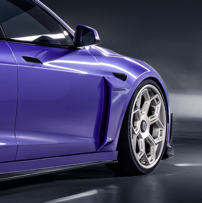 Tesla Add-On Aero Fenders Vorsteiner Model S 2021+