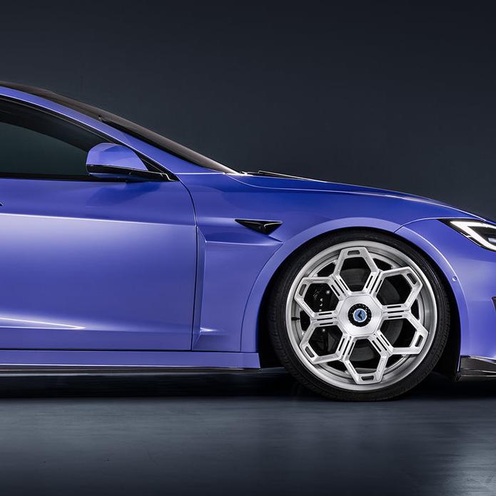 Tesla Add-On Aero Fenders Vorsteiner Model S 2021+.