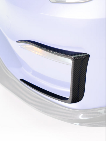 Tesla Add-On Aero Bumper Flares Vorsteiner Model S 2021+