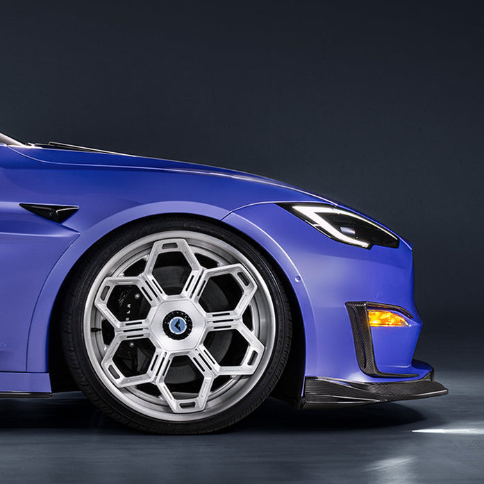 Tesla Add-On Aero Bumper Flares Vorsteiner Model S 2021+.