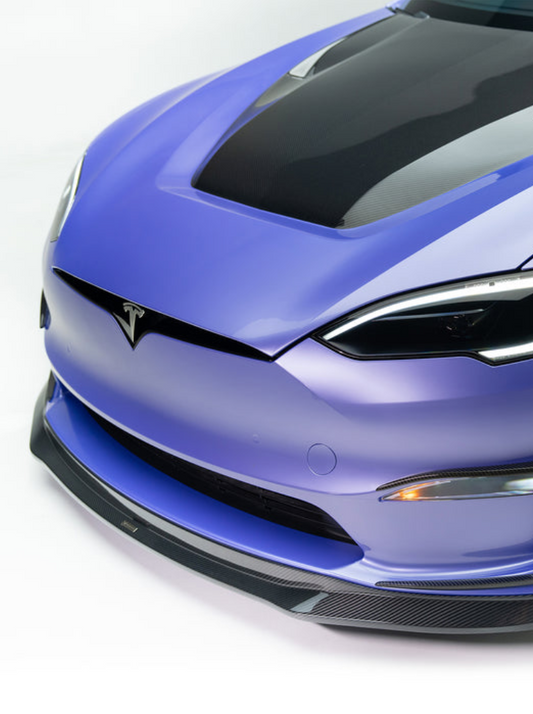 Tesla Aero Front Spoiler Vorsteiner Model S 2021+