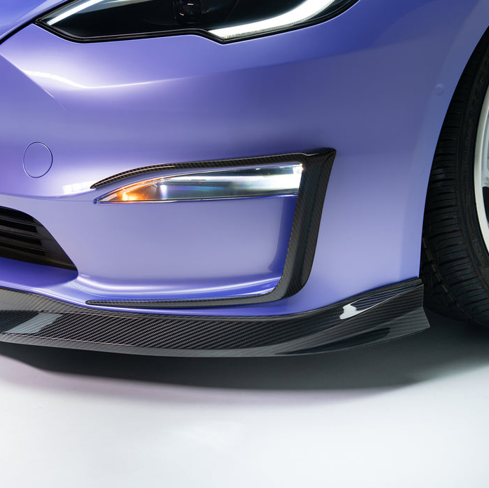 Tesla Aero Front Spoiler Vorsteiner Model S 2021+