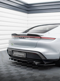 Central Rear Splitter Maxton Design Porsche Taycan