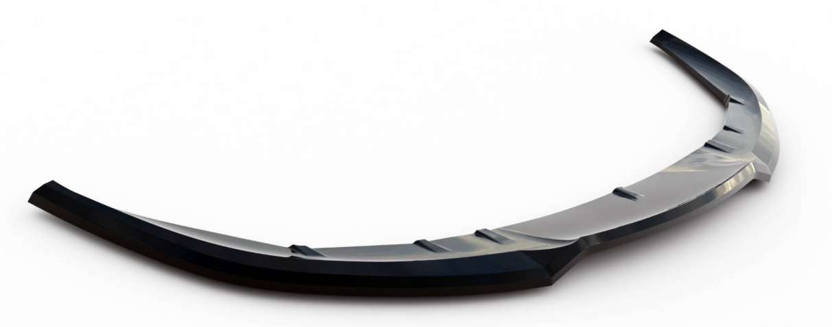 Etujakaja Maxton Design Porsche Taycanin etujakaja