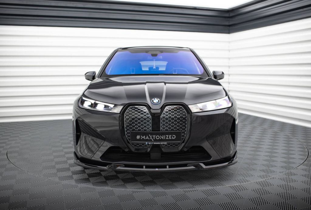 Front Splitter V.1 Maxton Design BMW iX