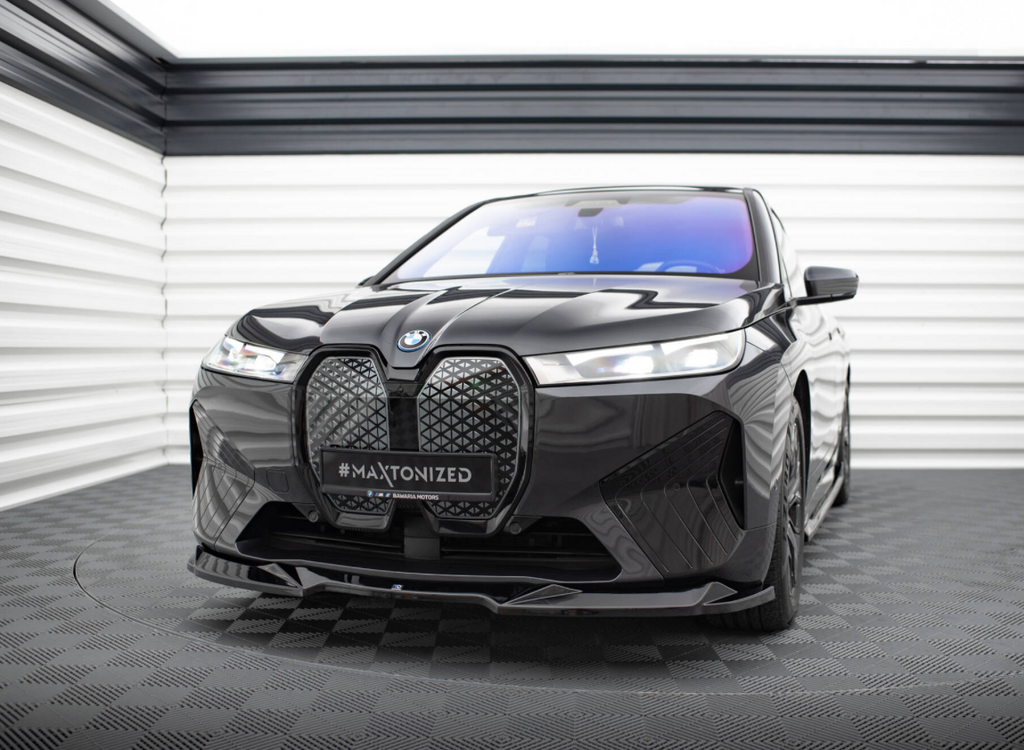 Front Splitter V.2 Maxton Design BMW iX