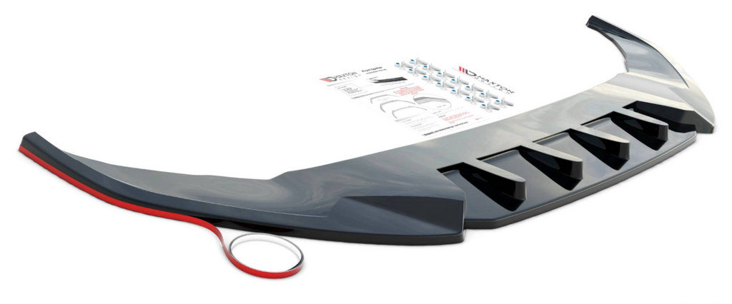 Front Splitter V.2 Maxton Design BMW iX