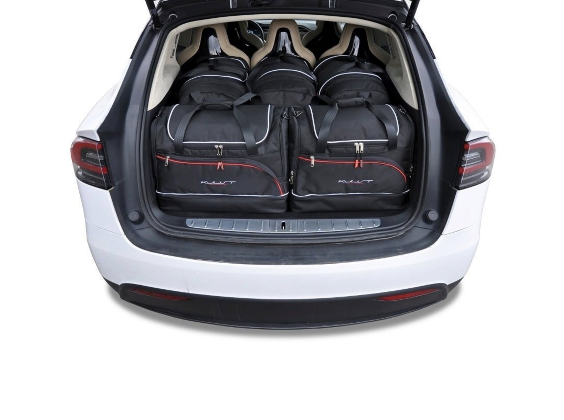 Bilvesker 7 stk Tesla Model X 2016-2020