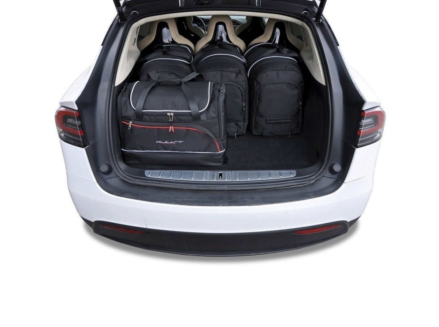 Autotasker 7 stk Tesla Model X 2016-2020