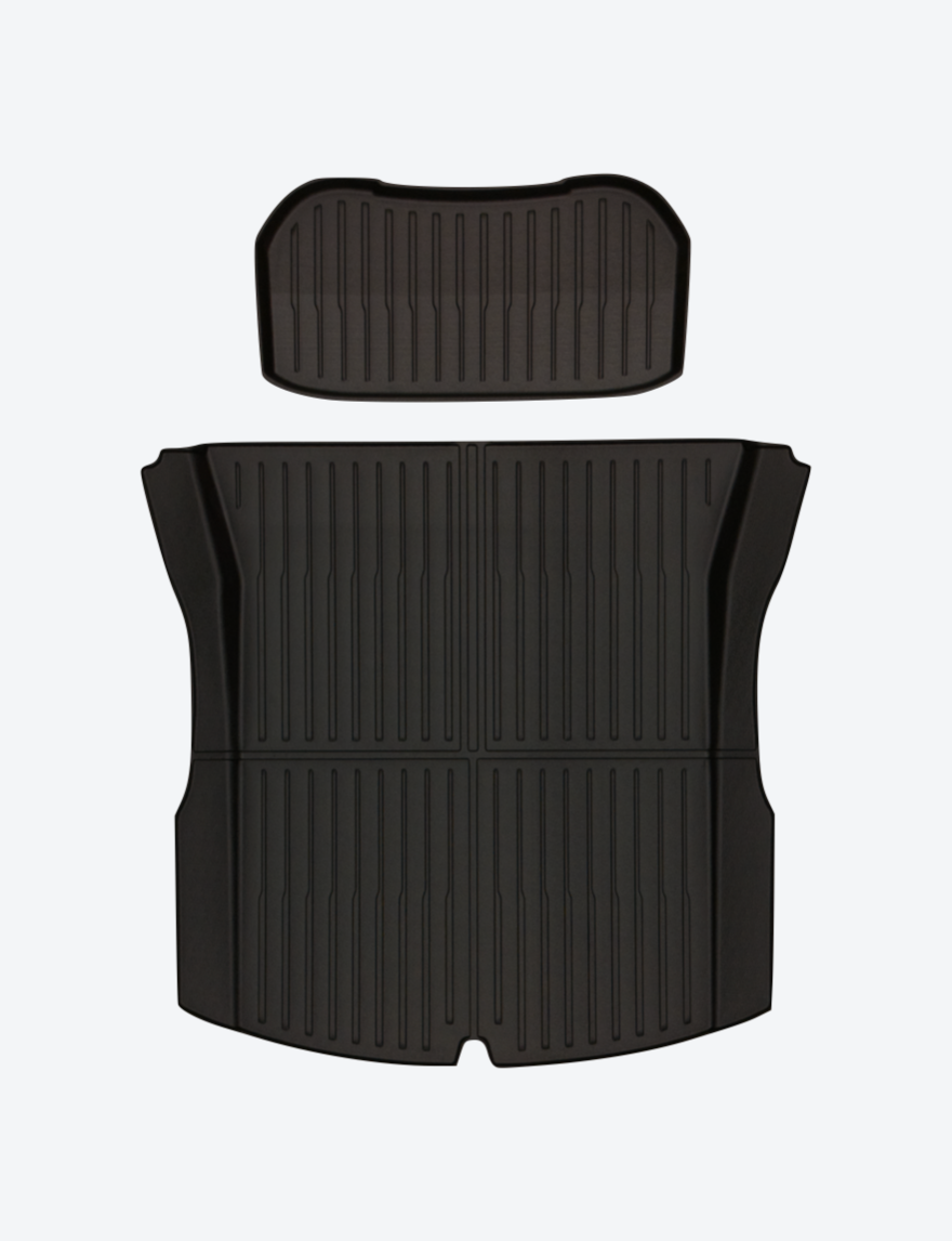 TPE + XPE Gummimattor Tesla Model 3 Highland - Paket M