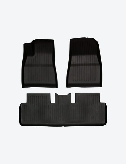 TPE + XPE Gummimattor Tesla Model 3 Highland - Paket L