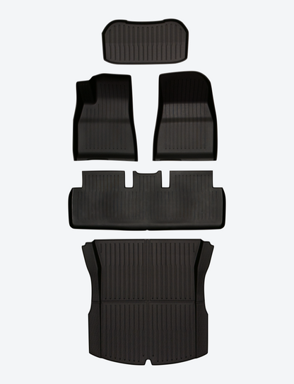 TPE + XPE Gummimattor Tesla Model 3 Highland - Paket M