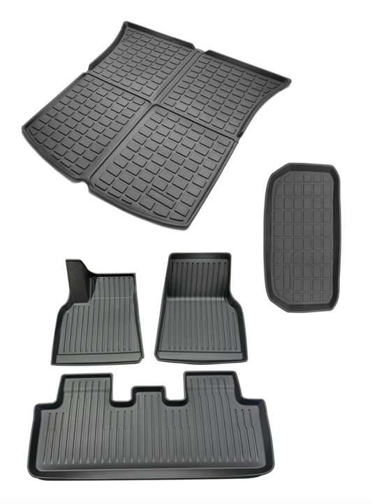 Model Y rubber mats small package TPE